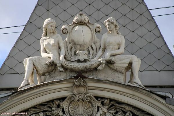 Сергей Конёнков. Доходный дом купца В.И. Камзолкина. 1895-1897. Проспект Мира, 3, Москва. Фото: группа ''Тайны старой Москвы'' (ВКонтакте)