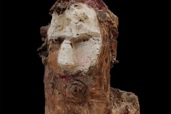 Cергей Конёнков. 1969-1970. Степан Разин. Дерево подцвеченное, 78х50х56 см. Мемориальный музей ''Творческая мастерская С.Т. Конёнкова, Москва