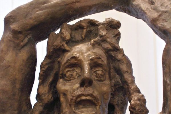 Сергей Конёнков. Пророк (фрагмент), 1928. Бронза. Музей скульптуры С.Т. Конёнкова, Смоленск. Фото: vladkonst.tourister.ru