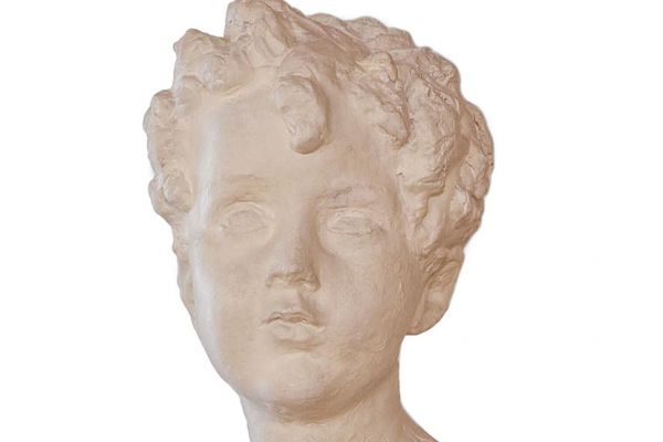 Сергей Конёнков. Лёня, 1947. Гипс, 31х22х21 см. Музей скульптуры С.Т. Конёнкова, Смоленск. Фото: ar.culture.ru