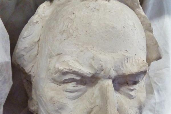 Сергей Конёнков. Портрет белорусского ботаника В.Ф. Купревича, 1967. Гипс, 56х51х50 см. Музей скульптуры С.Т. Конёнкова, Смоленск