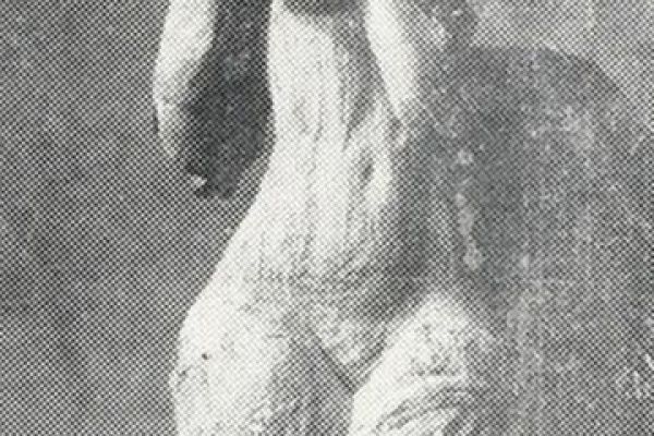 Сергей Конёнков. Лесная дева (принцесса Леса), 1924. Дерево. Частное собрание, США. Фото из книги ''Д. Бурлюк. Русские художники в Америке'', Нью-Йорк, США, 1928