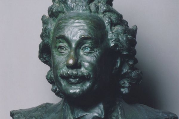 Сергей Конёнков. Портрет Альберта Эйнштейна, 1938. Бронза. Институт перспективных исследований, Принстон, США. Фото: сайт института