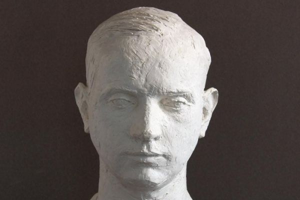 Илья Слоним. Портрет художника Якова Купреянова, 1959-1960. Гипс, 38,5х21,5х23,5 см. Нижнетагильский музей изобразительных искусств, Свердловская область