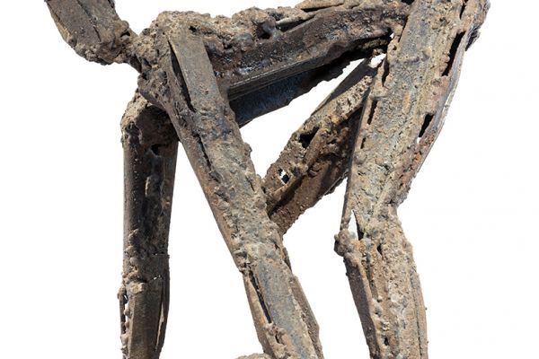 Алексей Григорьев. Сизиф. Металл, камень, 54х43х38 см. Фото из архива семьи Кадошниковых