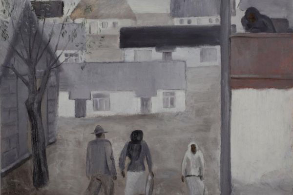 Сергей Кольцов. Восточный мотив, 1930-е. Картон, масло, белила, 32,8х40,5 см. Пермская государственная художественная галерея