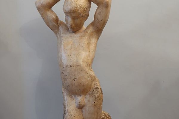 Александр Матвеев. Юноша, 1911. Гипс. Мемориальная мастерская А.Т. Матвеева, Москва