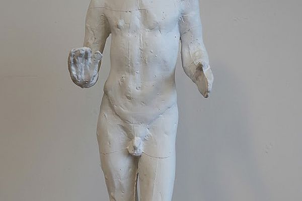 Александр Матвеев. Слепой, 1938. Гипс. Мемориальная мастерская А.Т. Матвеева, Москва