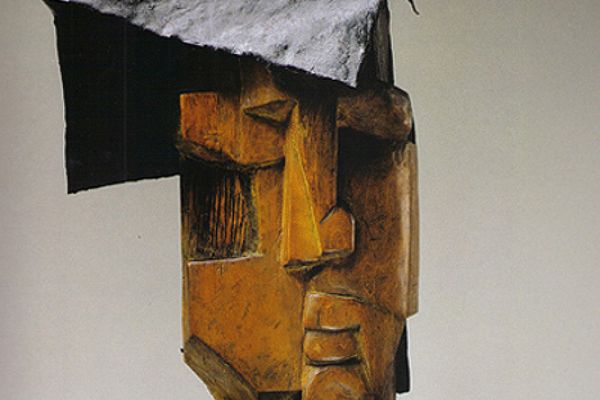 Беатриса Сандомирская. Композиционный портрет, 1921. Дерево, металл, 1921. Государственный Русский музей, С.-Петербург. Фото: moskvichmag.ru