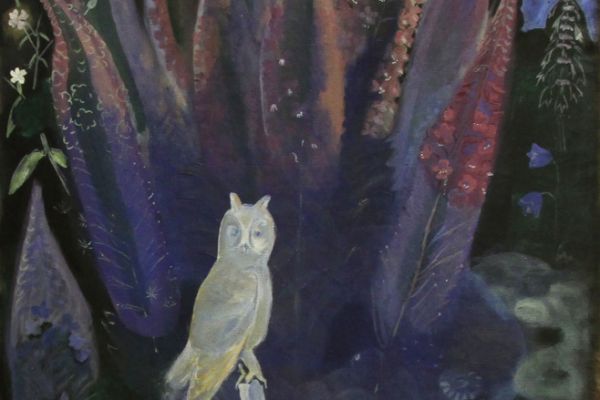 Александр Белашов. Сплюшка в кипрее, 1998. Холст, масло. Фото из архива А.А. Белашова