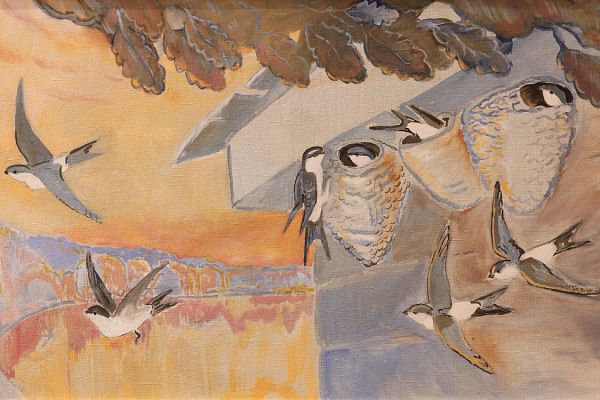 Александр Белашов. Ласточка, 2006. Холст, масло. Фото из архива А.А. Белашова